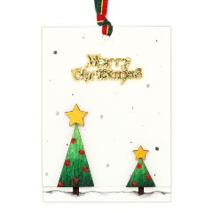 [개똥이네754] 크리스마스 소원카드(5인세트)-트리