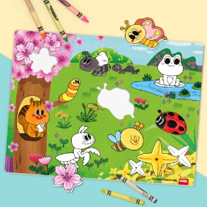 [하하네1406] 봄 퍼즐 (활동지 포함) /봄과동식물 /곤충