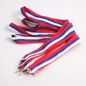 [아이디네73] 상메달 끈 1개 메달용끈 시상메달 목걸이 우승 기념 칭찬 상장 행사 금 은 동 메달