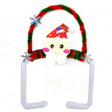 [종이가게300]크리스마스 산타 휴지걸이 종이접기 만들기세트