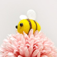 [다람쥐네545] 꿀벌양모펠트1p